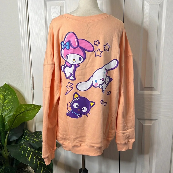 Hello Kitty & Friends Kindness Matters Graphic Sweatshirt Size 1X,2X,3X - Picture 6 of 13